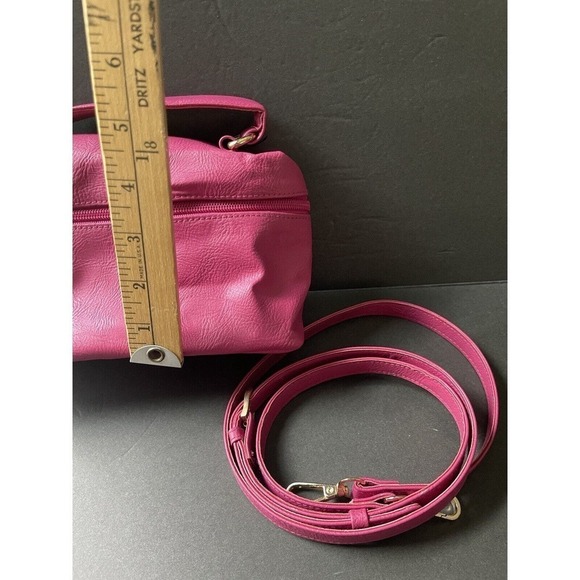 Area Stars Pink Barbiecore Clutch Crossbody Handbag Workwear Travel New Purse - Picture 5 of 5